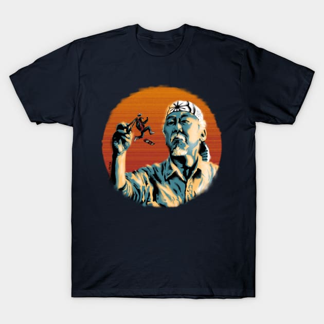 Mr. Miyagi & Marty McFly T-Shirt by KKTEE